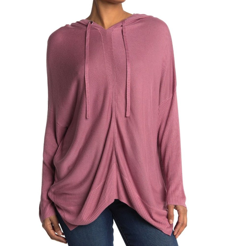 Brand New Women's Stitchdrop Tunic Hoodie Size Small Rhubarb G448